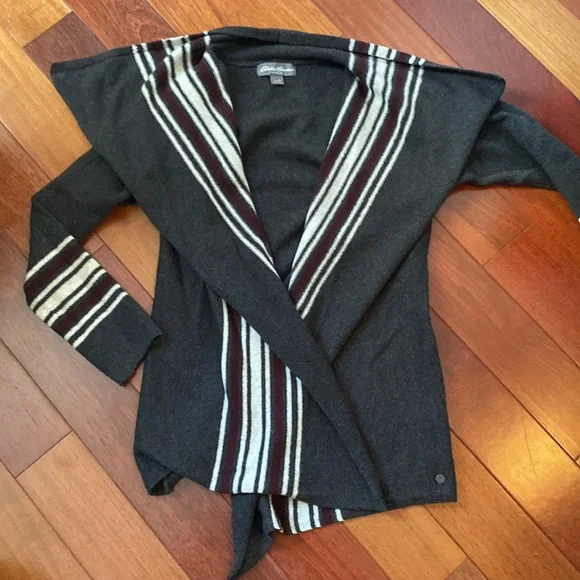 Eddie Bauer open cardigan size small - Picture 3 of 6